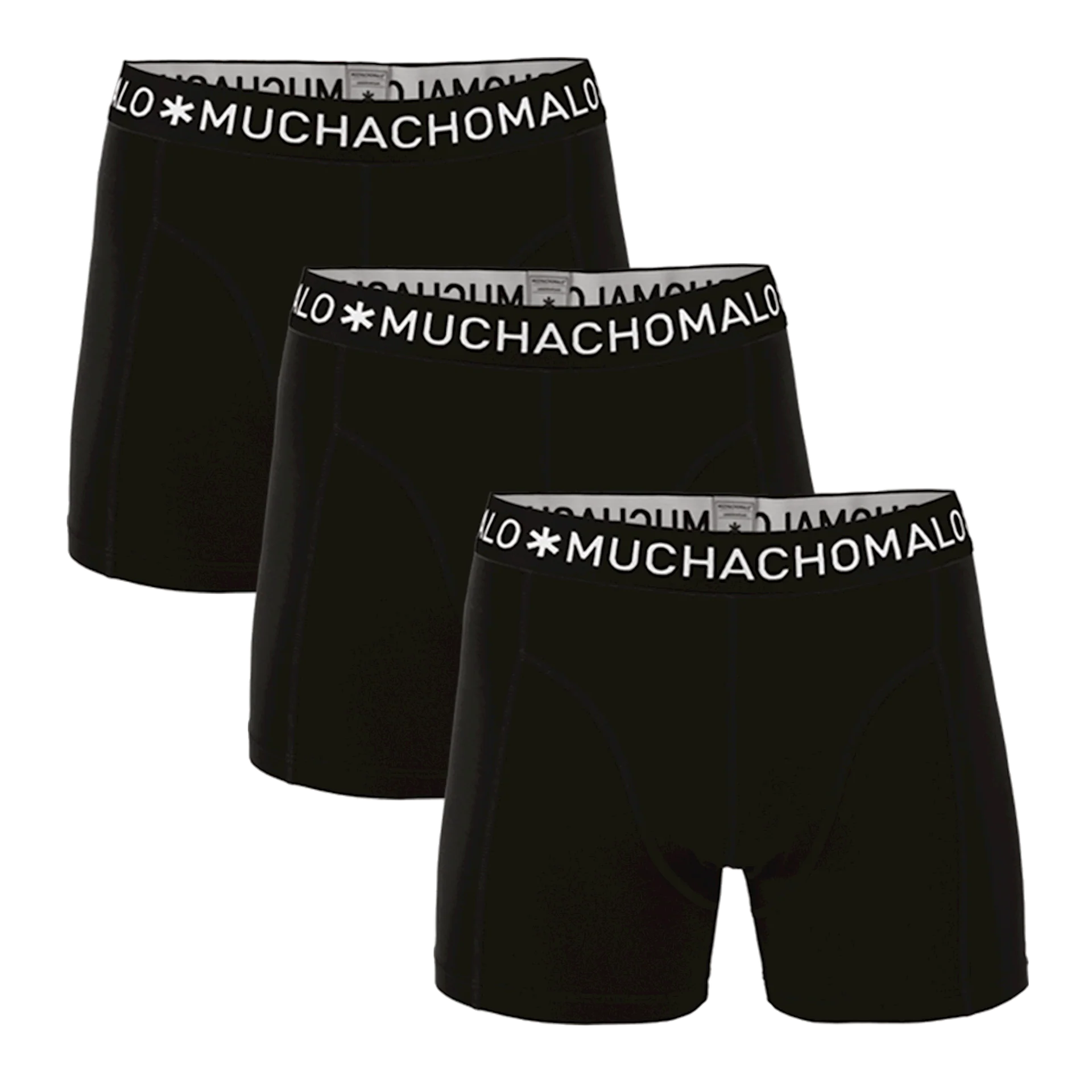 Muchachomalo Jongens 3-pack boxershorts effen