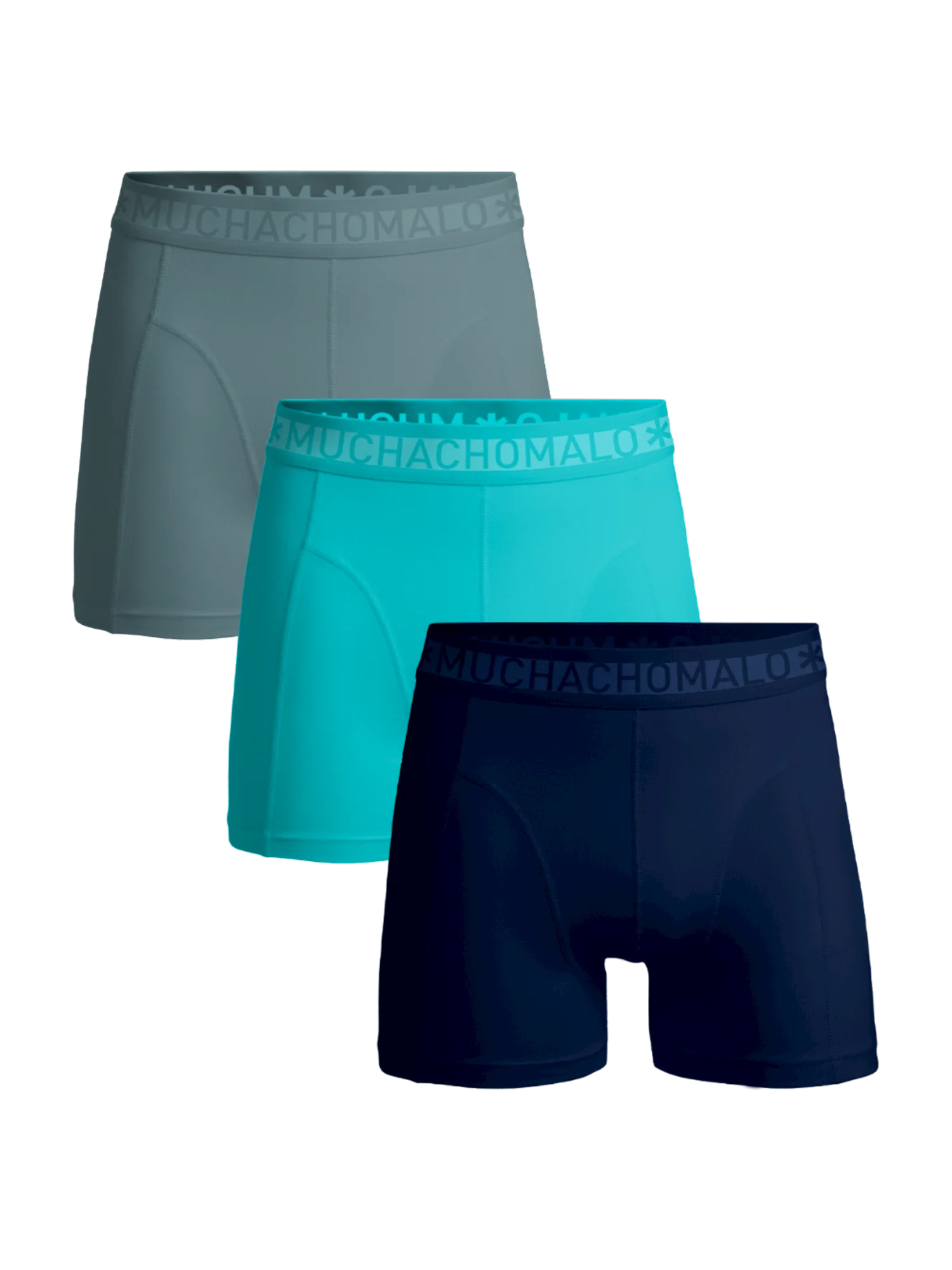 Muchachomalo Jongens 3-pack boxershorts effen