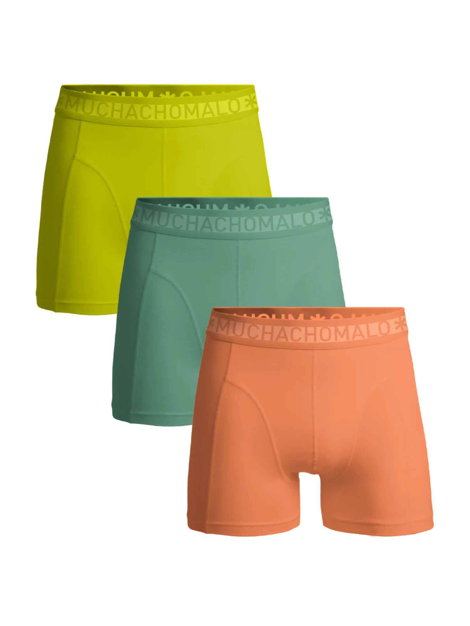 Muchachomalo Jongens 3-pack boxershorts effen