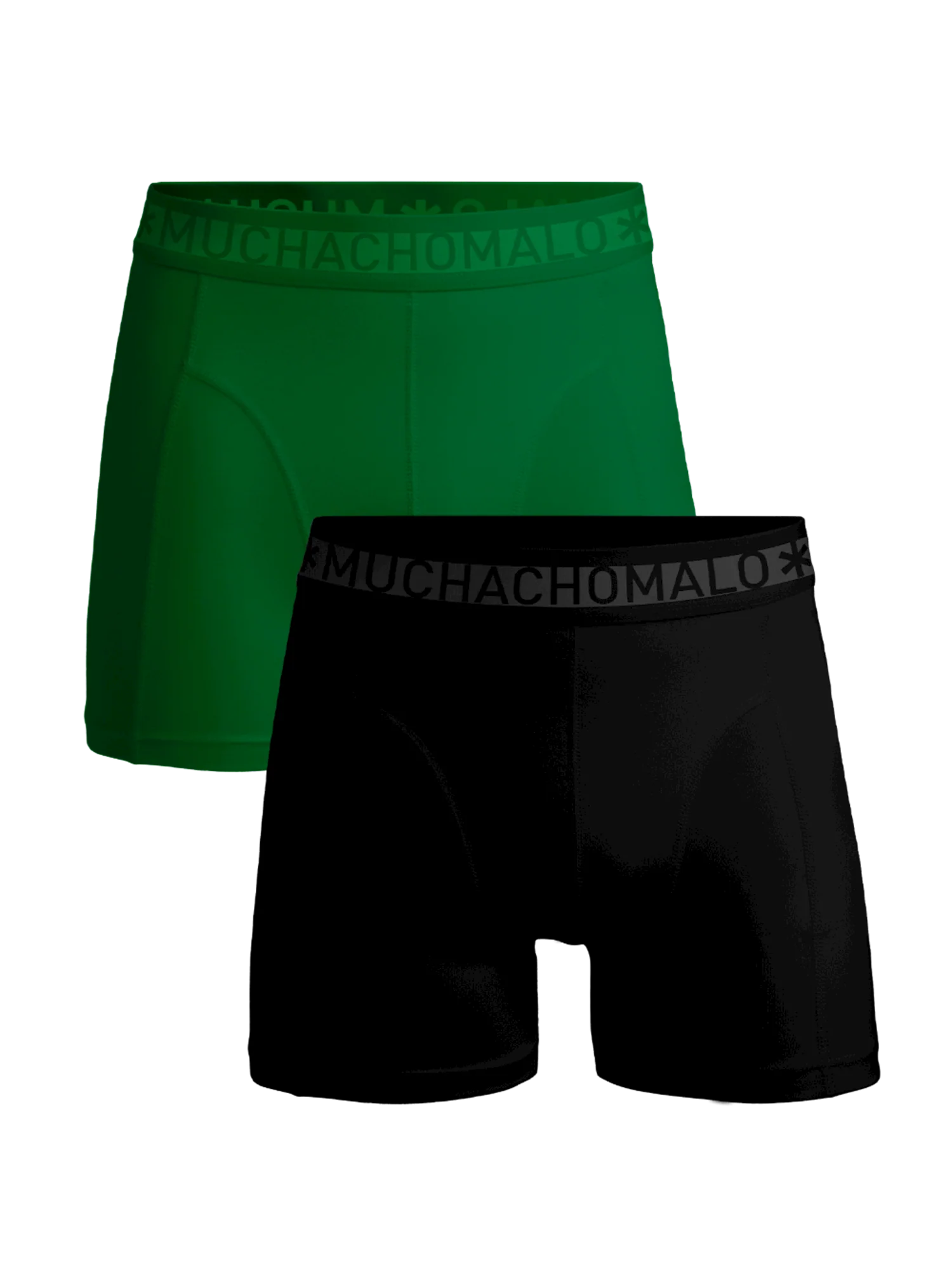 Muchachomalo Jongens 2-pack boxershorts effen