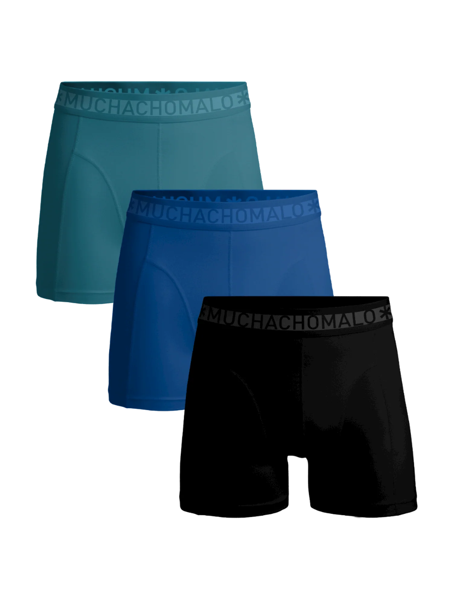 Muchachomalo Jongens 3-pack boxershorts effen