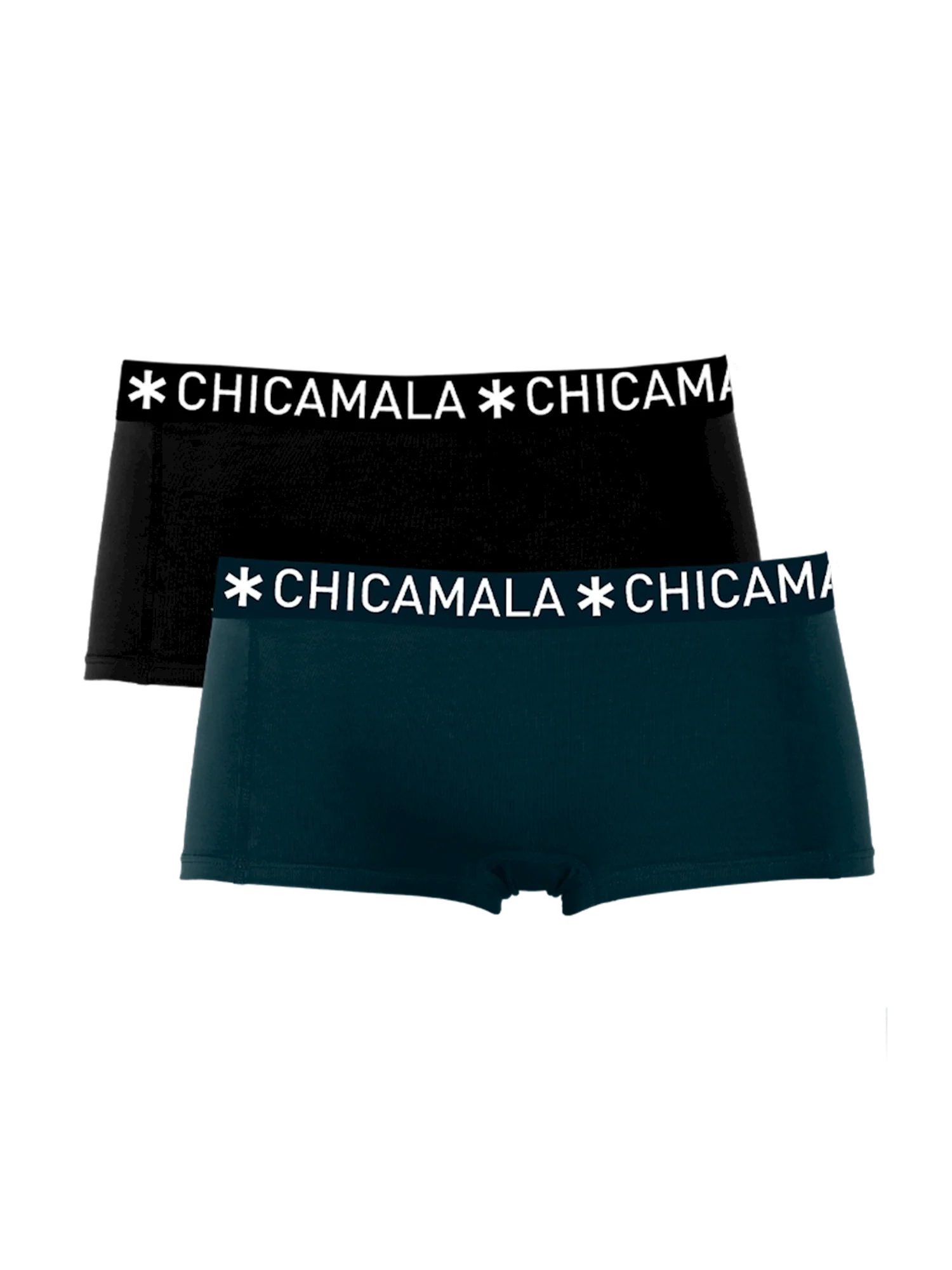 Muchachomalo Meisjes 2-pack boxershorts effen
