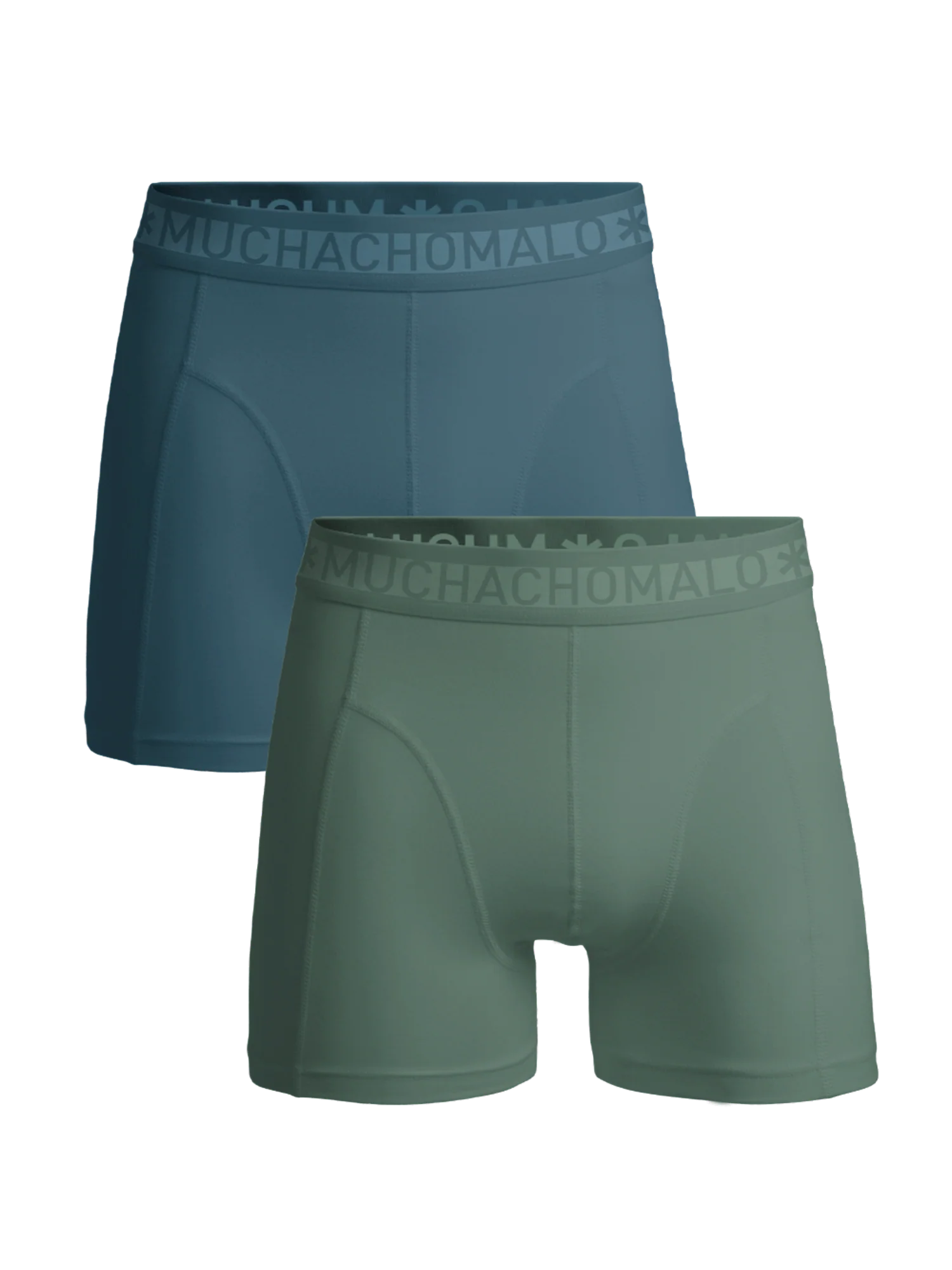 Muchachomalo Jongens 2-pack boxershorts effen