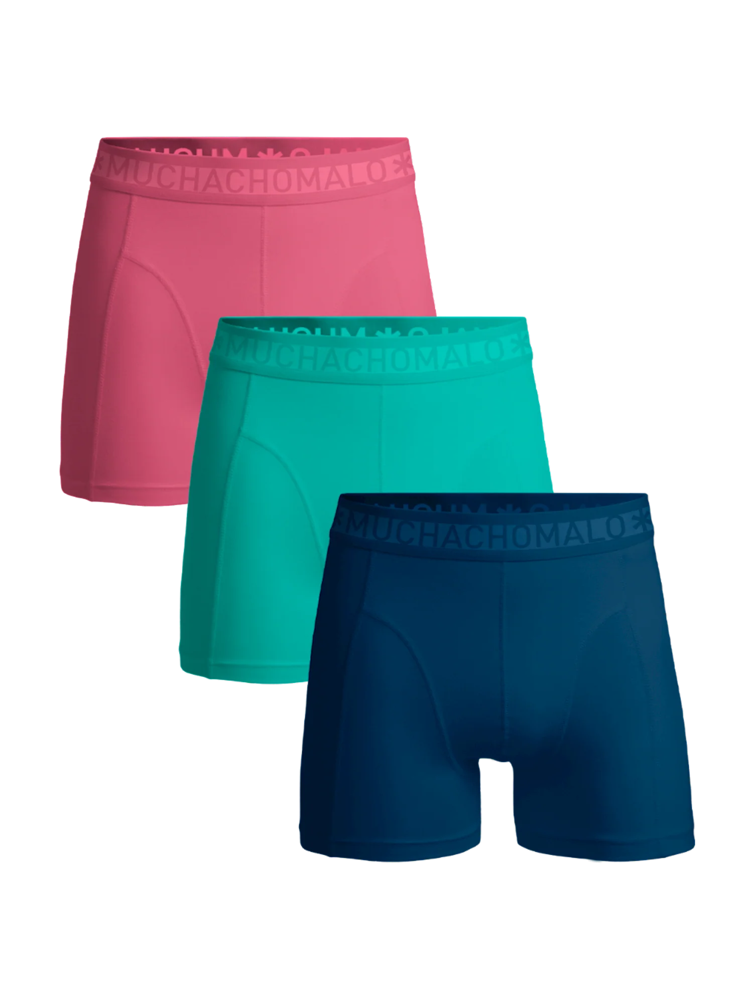 Muchachomalo Jongens 3-pack boxershorts effen