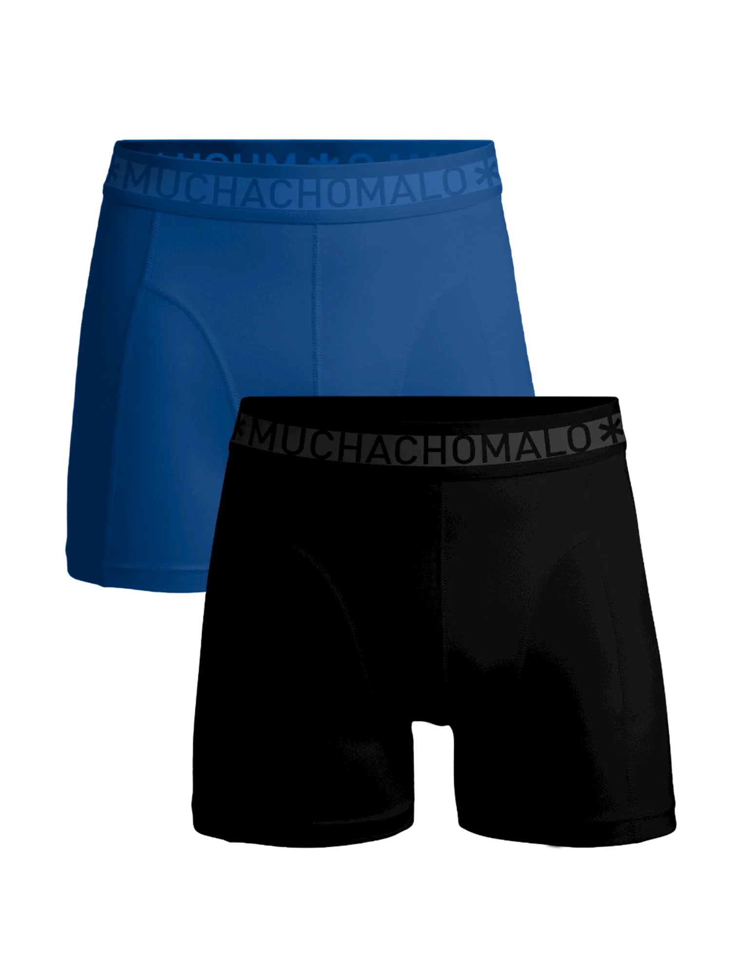 Muchachomalo Jongens 2-pack boxershorts effen