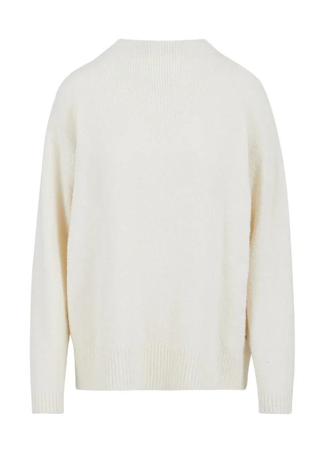 Coster Copenhagen Te boucle trui met hoge hals