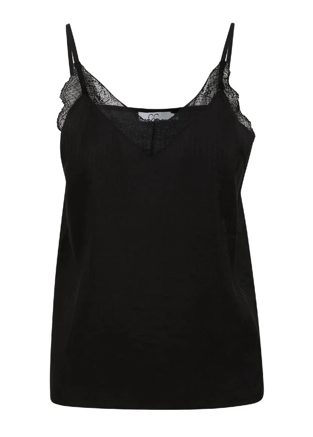 Coster Copenhagen Top met kant luna