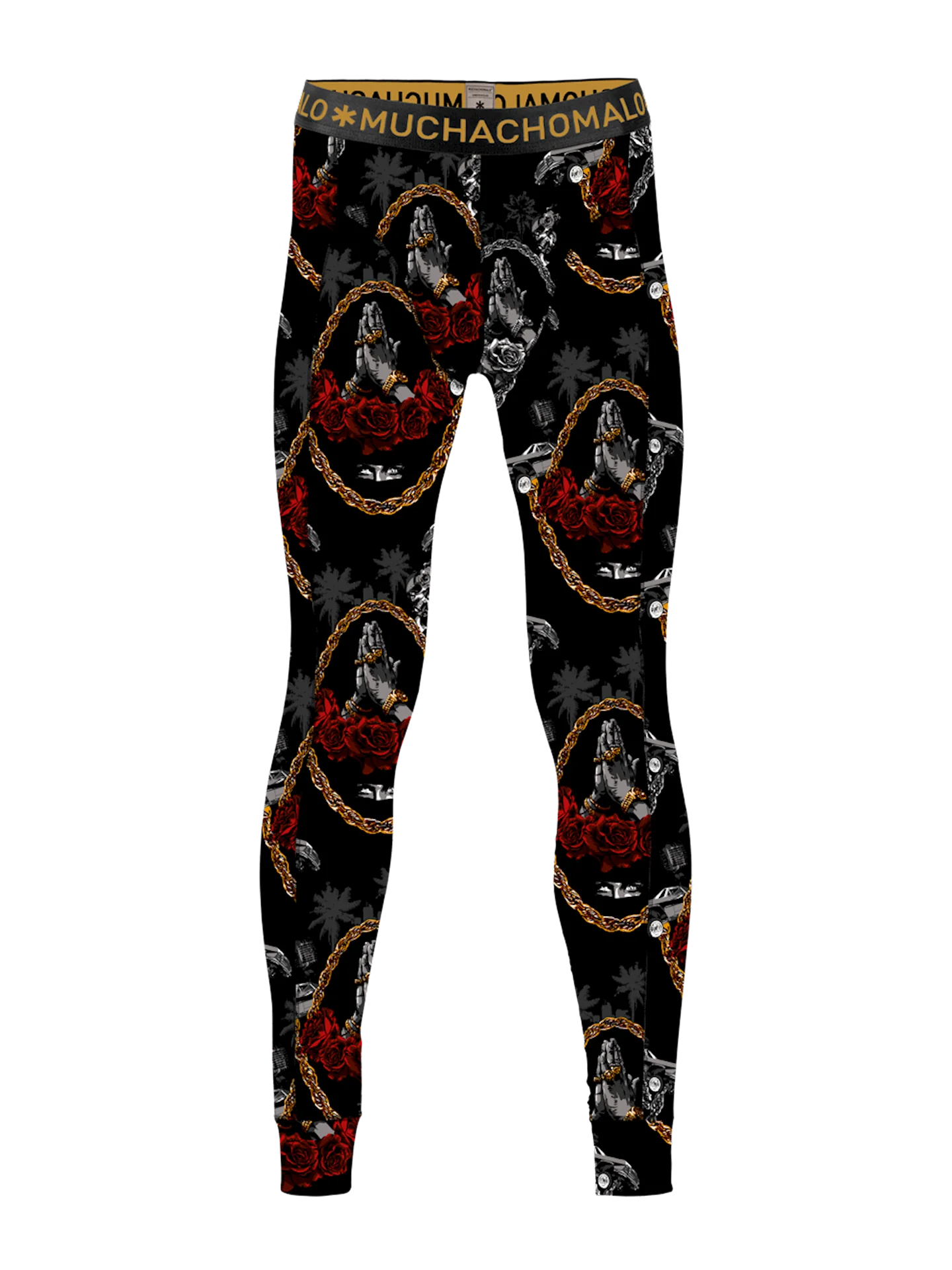 Muchachomalo Jongens 1-pack long john gangsta paradise