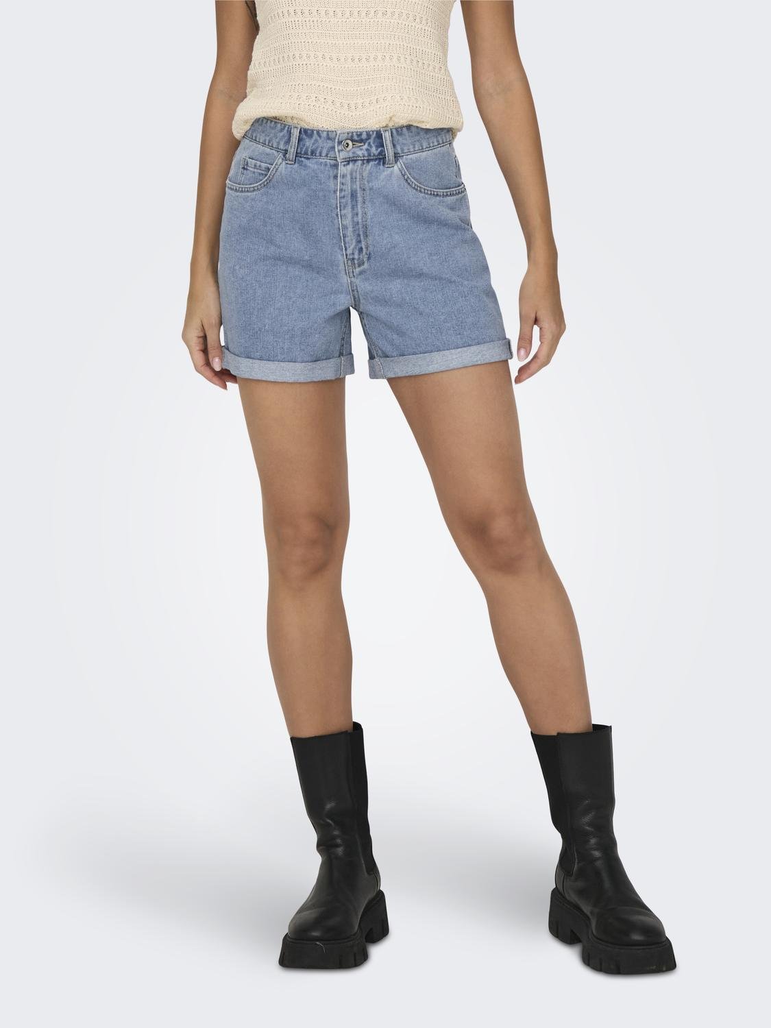 Only Onlvega hw mom shorts noos