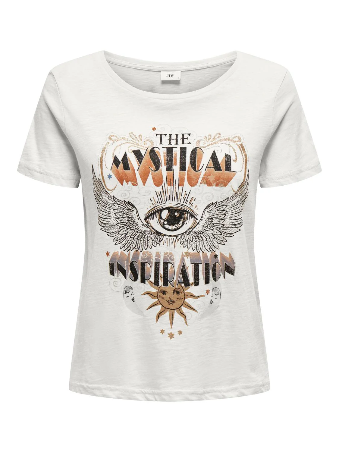 Jacqueline de Yong Vupti slub ss o neck t-shirt