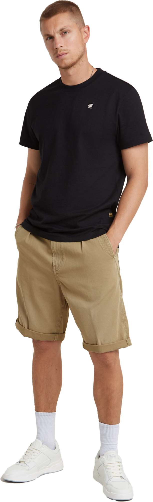 G-Star Pleated chino short safari