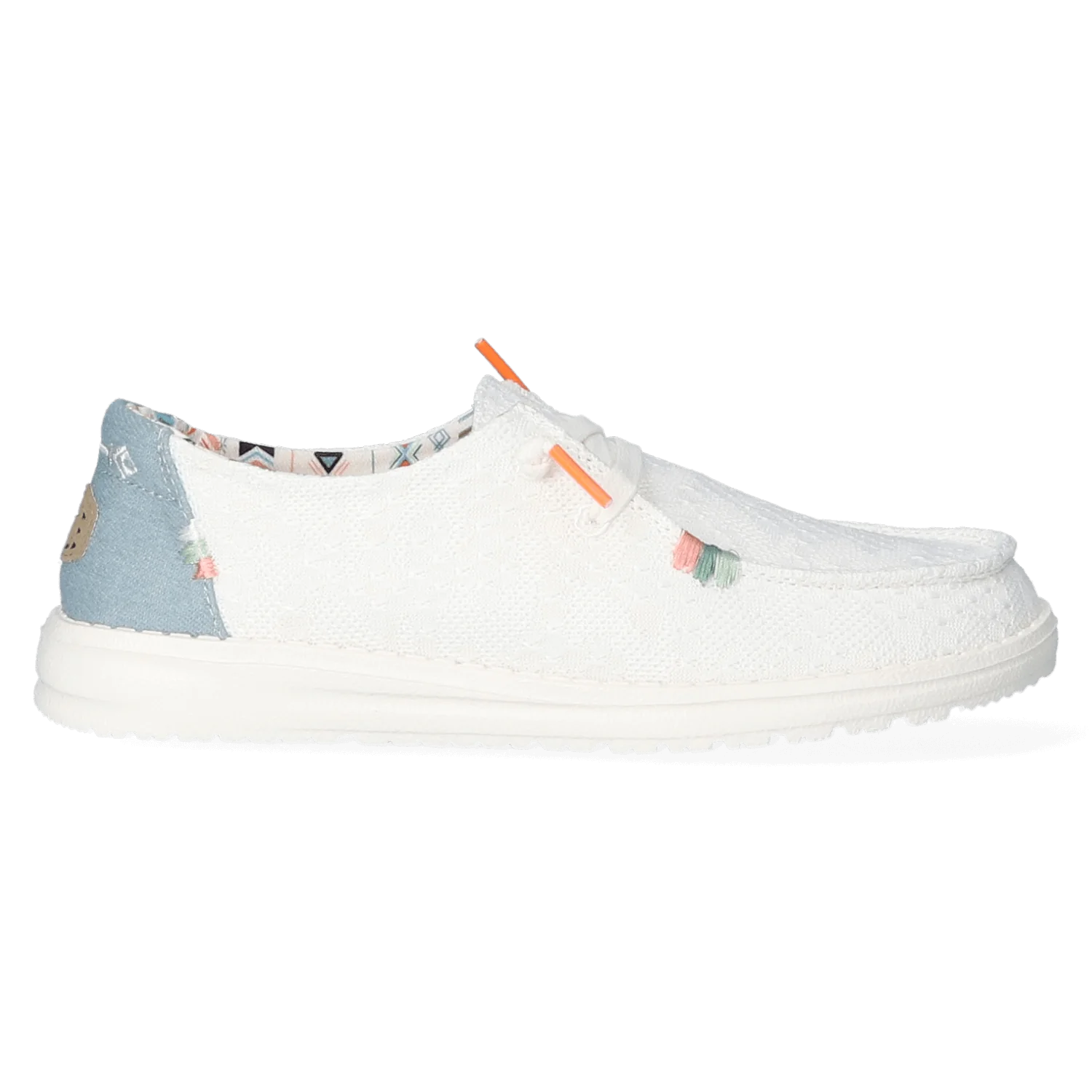 Hey Dude 40054-1kf wendy boho white crochet