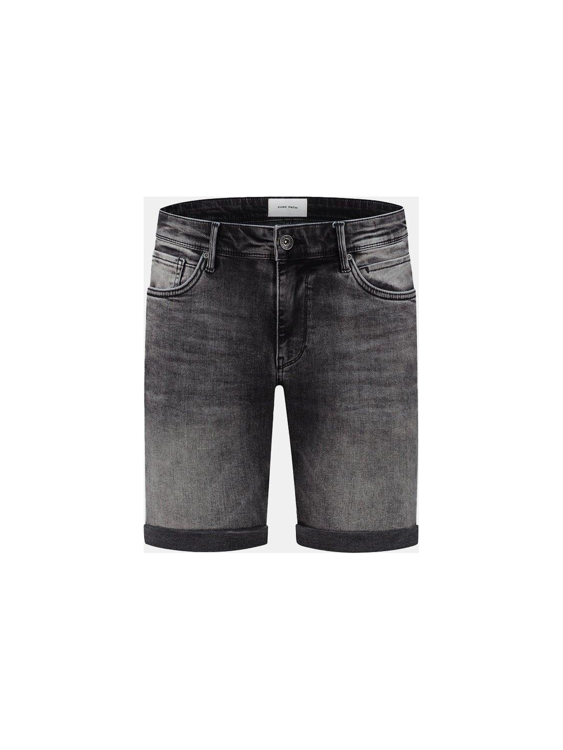Pure Path The steve skiiny denim short