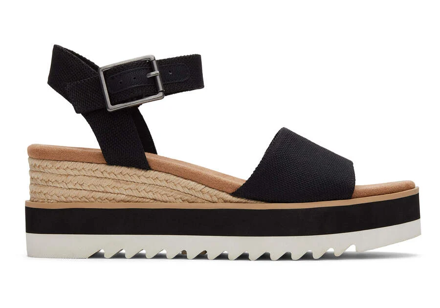 Toms Diana black heavy canvas 10017856 3181
