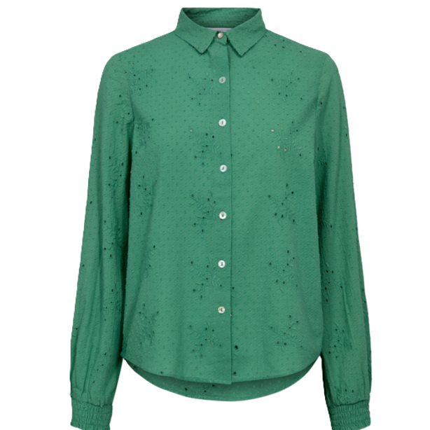 Nümph Nuvida blouse 7040- green spruce