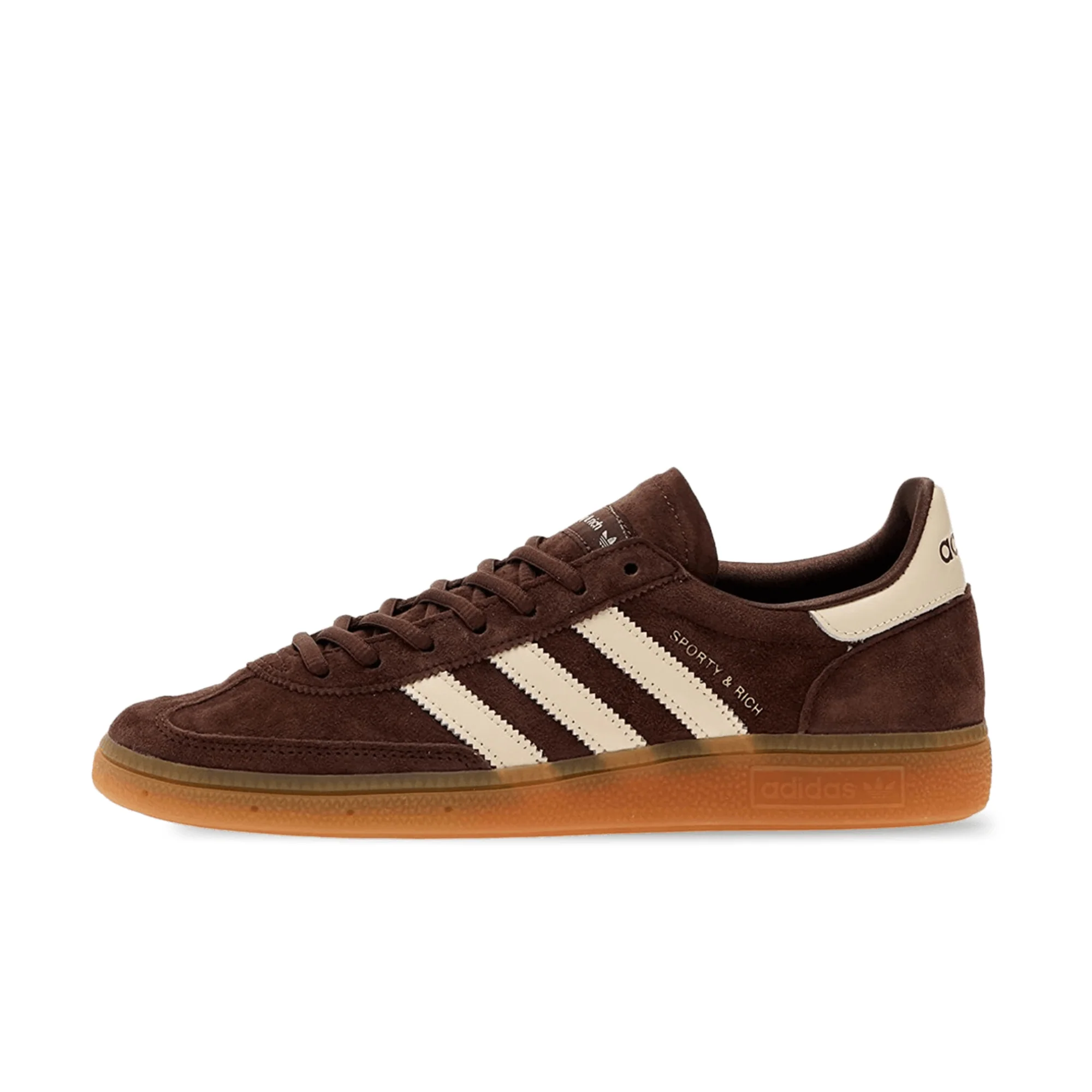 Adidas X sporty & rich handball spezial auburn brown