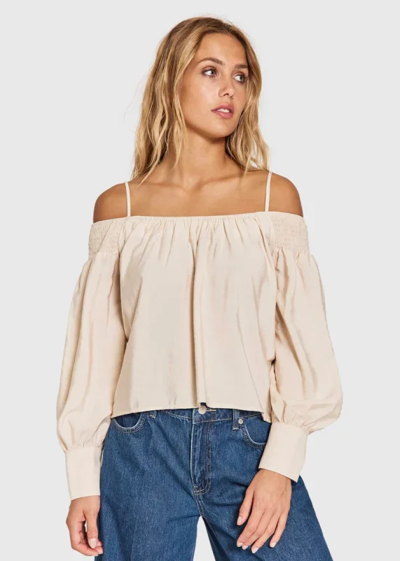 Norr Alyssa off shoulder top -