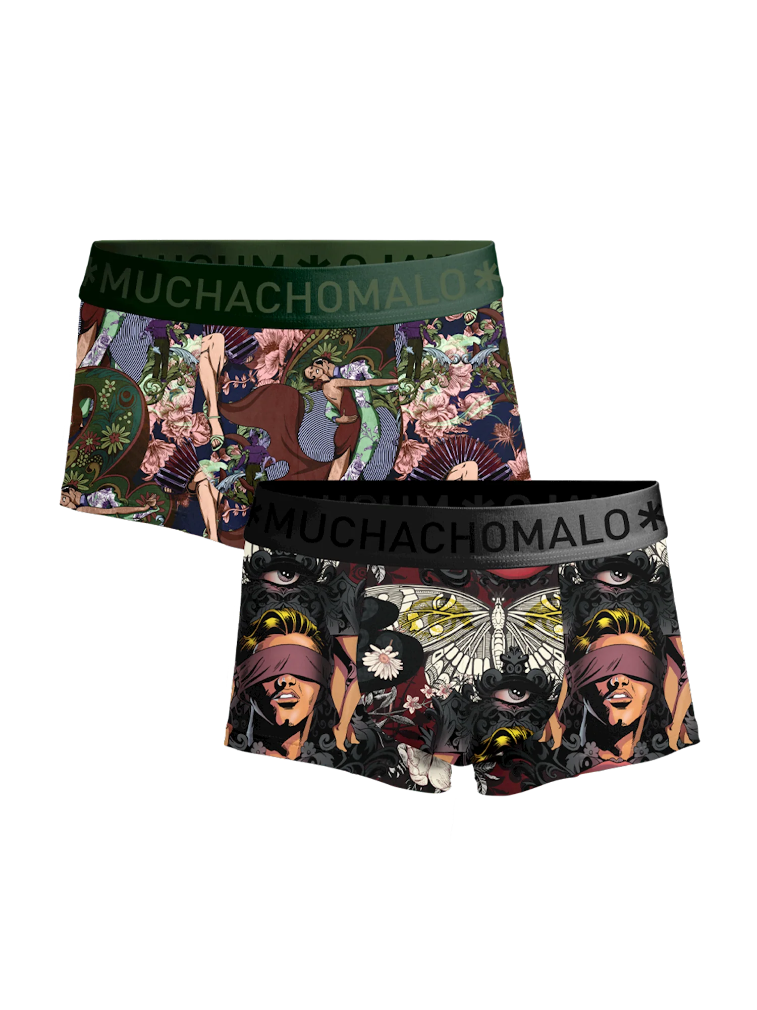 Muchachomalo Heren 2-pack trunks blindtango