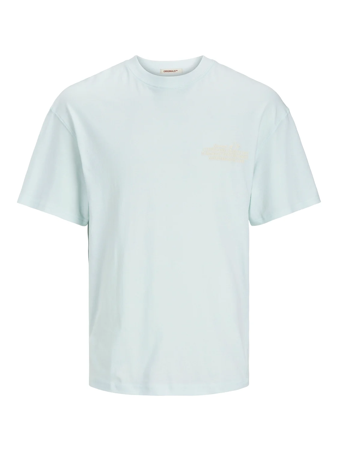 Jack & Jones Heren t-shirt jornoto ronde hals licht