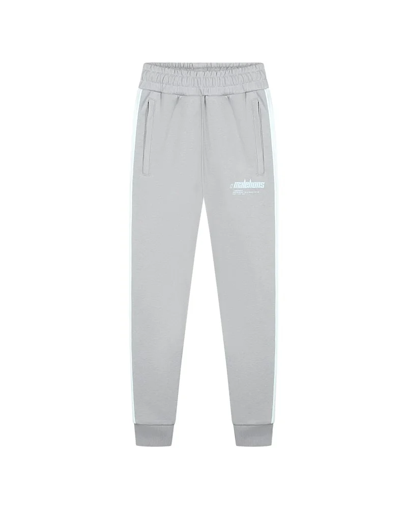 Afbeelding van Malelions Sweat broek worldwide aqua /mint