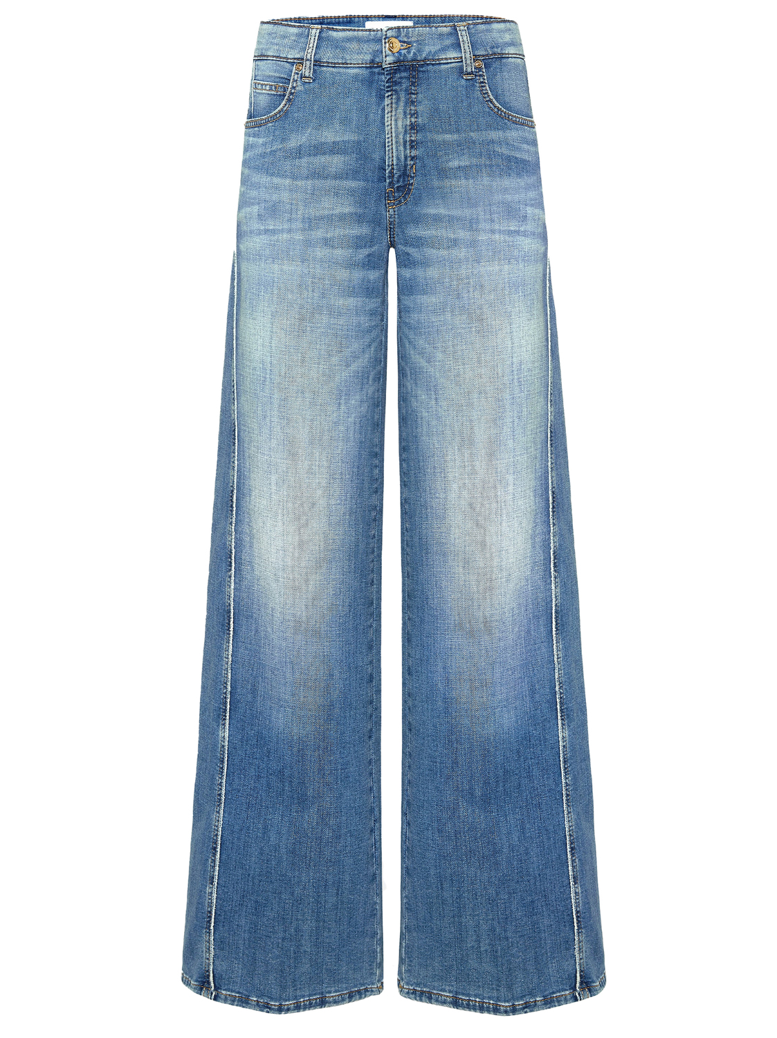 Cambio Palazzo patch jeans