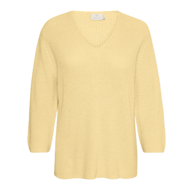 KAFFE Kamerian pull 10508397 yellow
