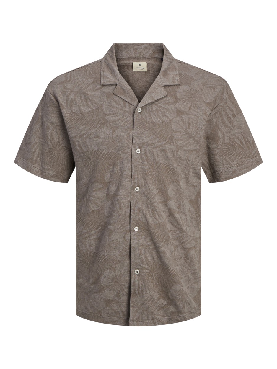 Jack & Jones Jprblunael ss resort polo taupe