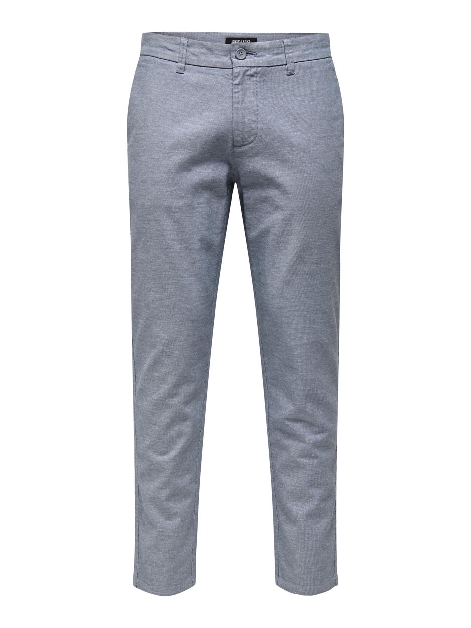 Only & Sons Onsmark tap 0011 cotton linen pnt licht