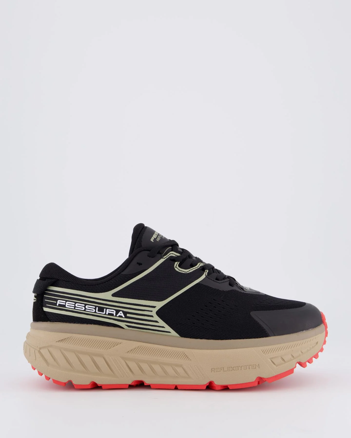 Fessura Dames trailflex sneaker /beige