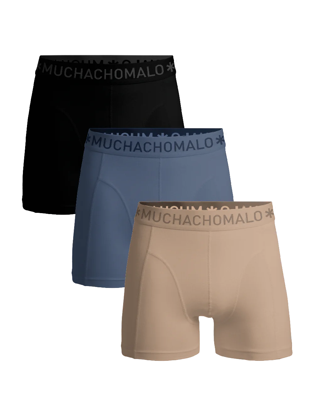 Muchachomalo Boys 3-pack boxer shorts solid