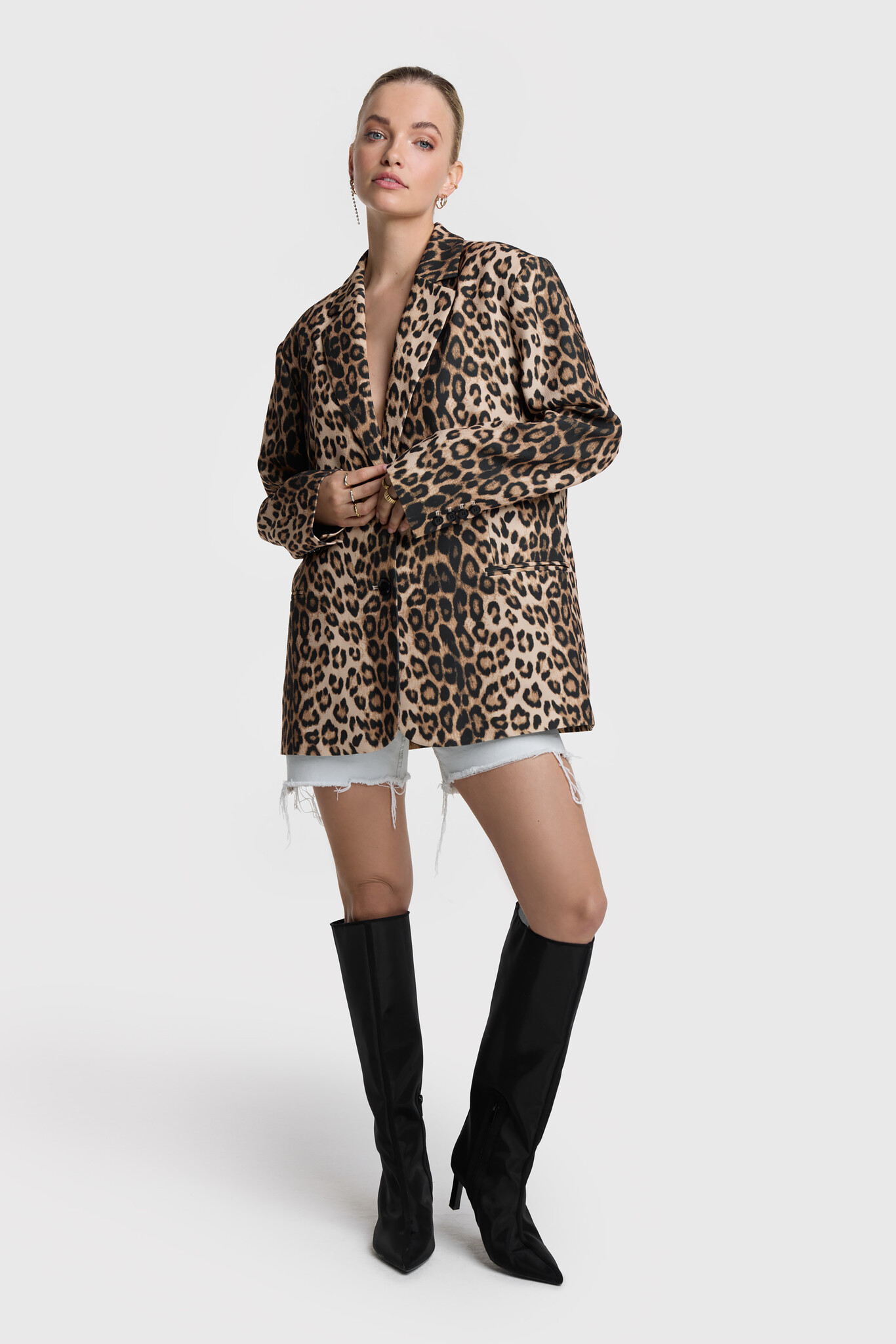 Afbeelding van Alix The Label 2407463681 leopard blazer