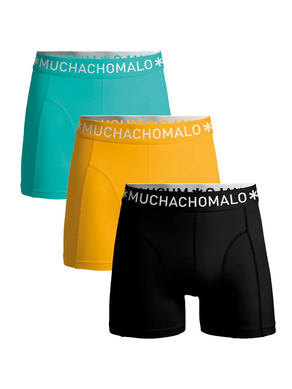 Muchachomalo Jongens 3-pack boxershorts effen