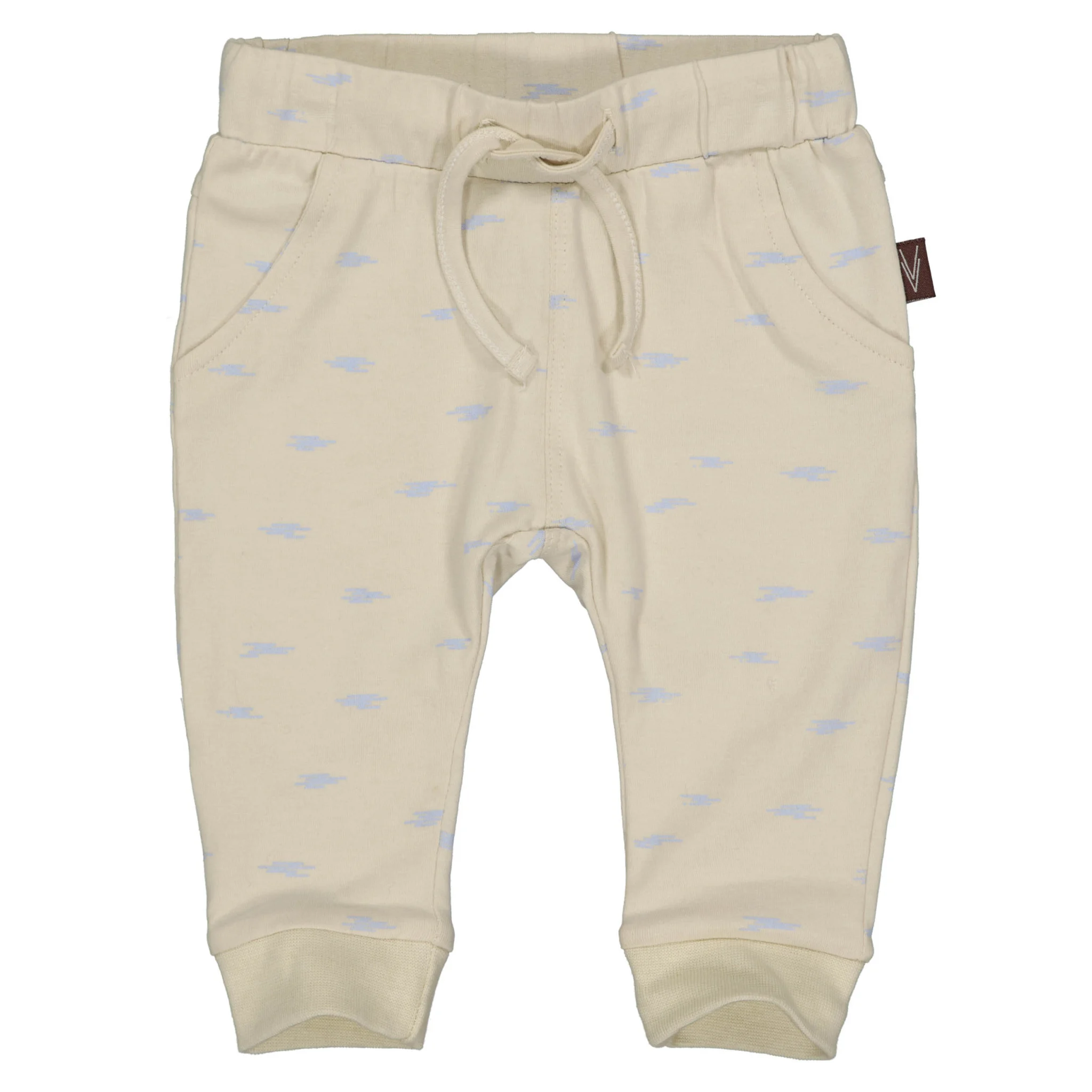 Afbeelding van Levv Newborn baby jongens joggingbroek cedric aop mist cloud