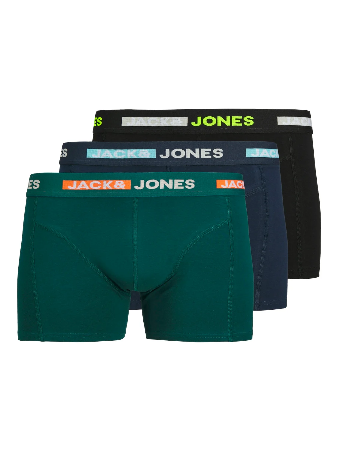 Jack & Jones Heren boxershorts jacscott 3-pack