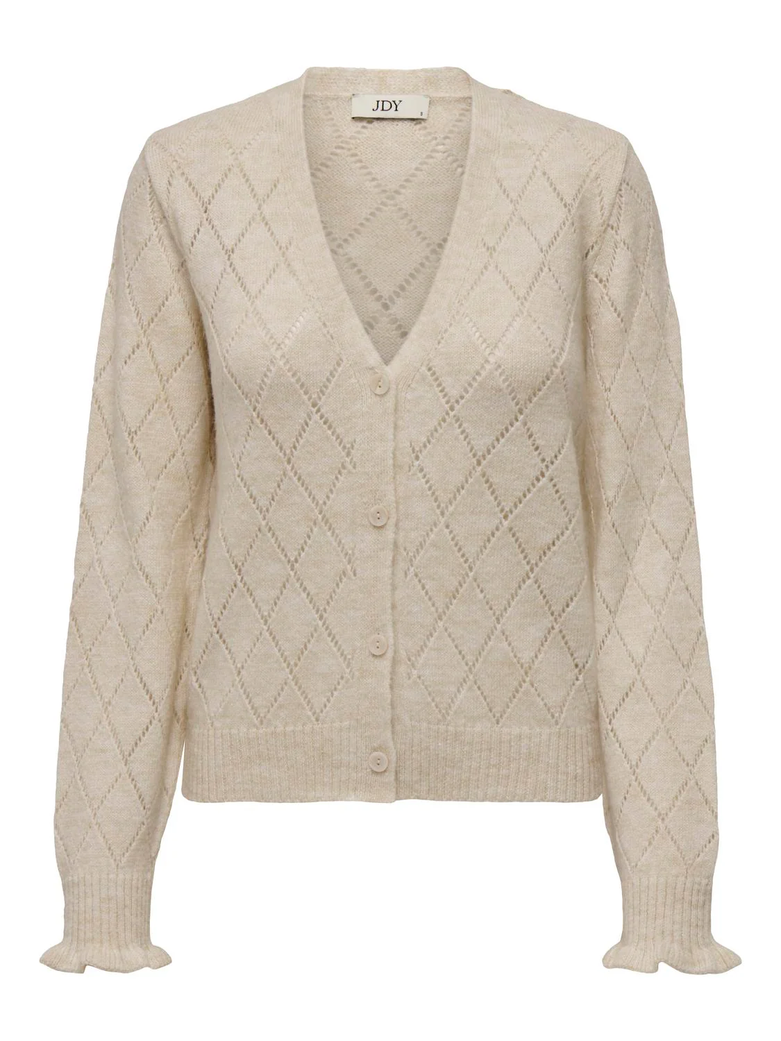 Afbeelding van Jacqueline de Yong Letty l/s v-neck struc cardi knt