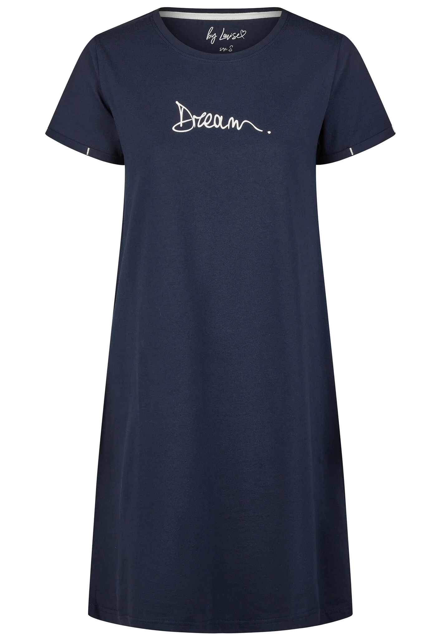 By Louise Essential dames nachthemd korte mouw dream