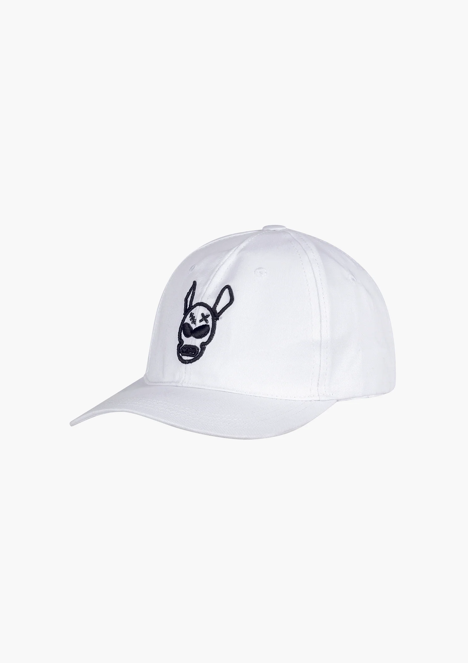 Afbeelding van Black Donkey Black donkey essentials cap i white