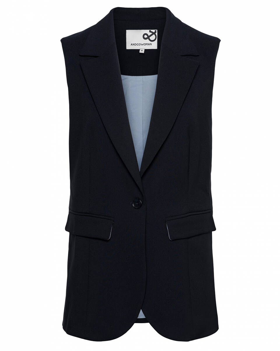 Afbeelding van &Co Woman Vest gl101 caroline co