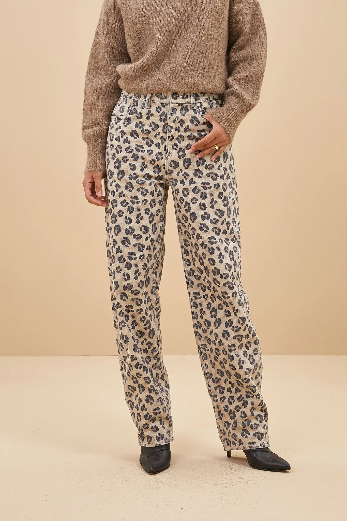 Afbeelding van By-Bar Amsterdam 24518025 iew cheetah pant