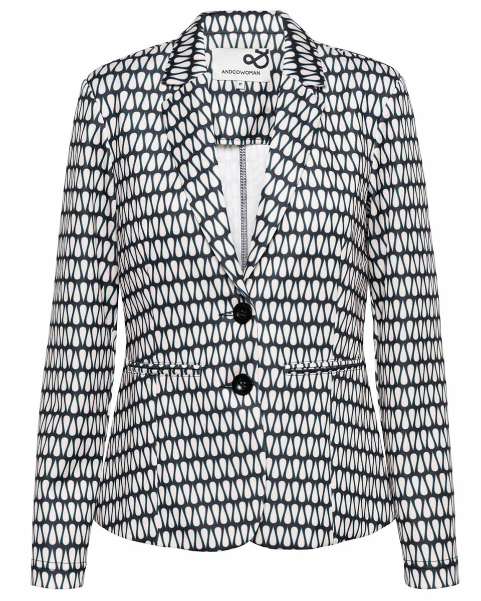 Afbeelding van &Co Woman Blazer bz155 dakota