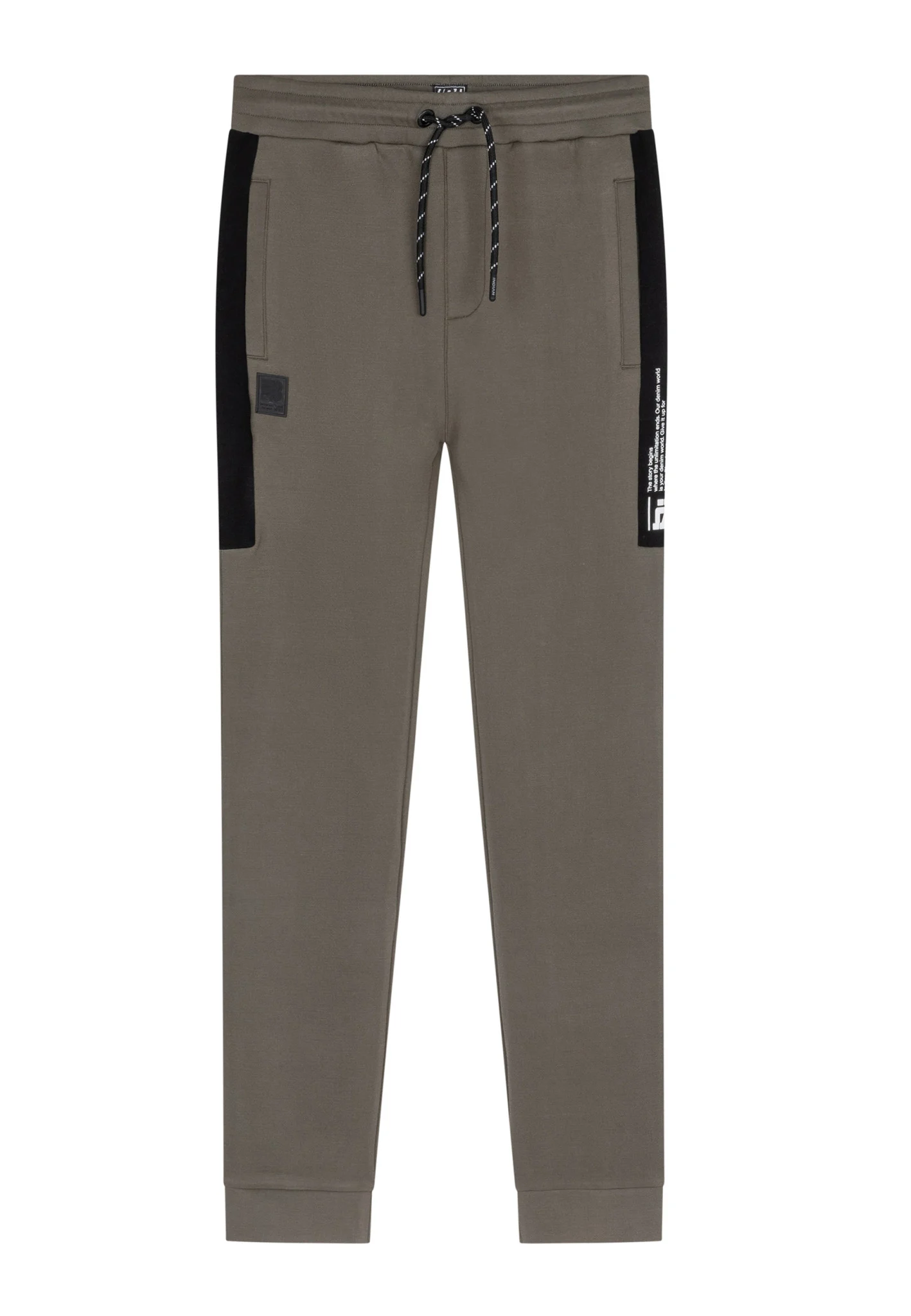 Afbeelding van Indian Blue Jongens joggingbroek scuba grey