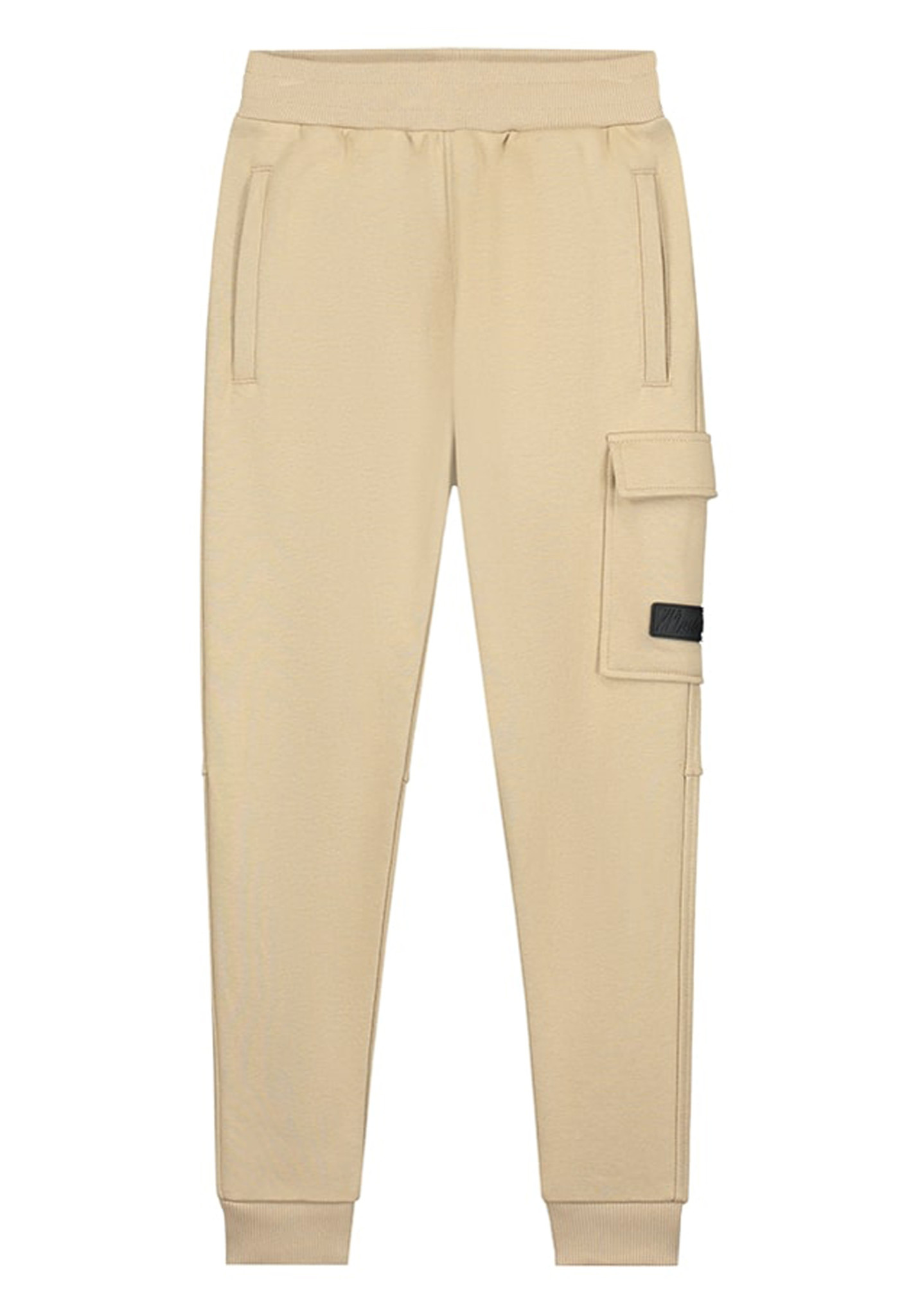 Afbeelding van Malelions Jongens joggingbroek cargo light brown