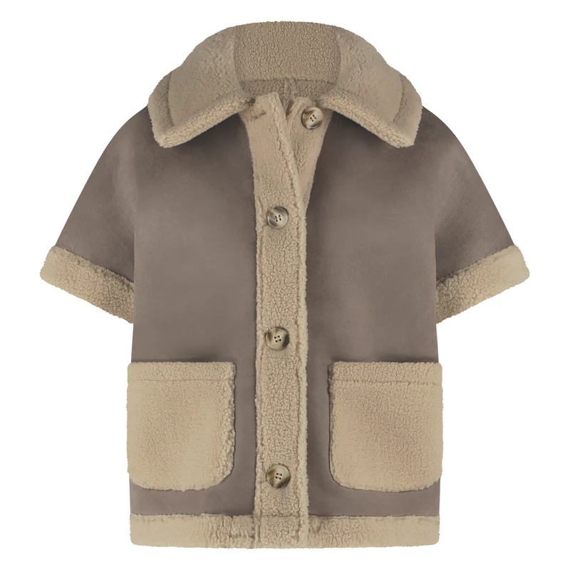 Afbeelding van Nukus Fw241834 9 athena gilet sand