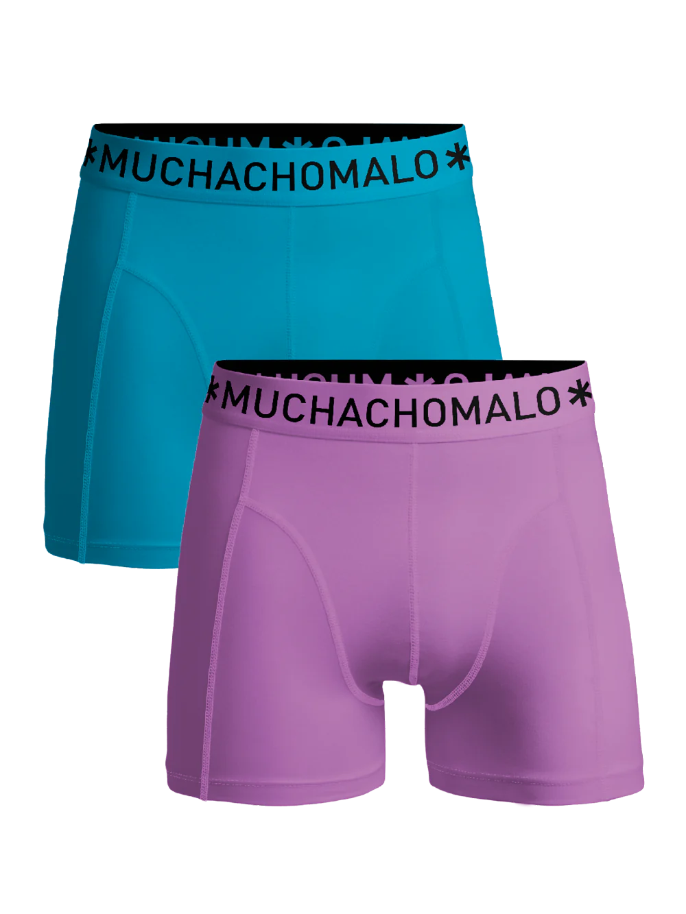 Muchachomalo Heren 2-pack boxershorts effen