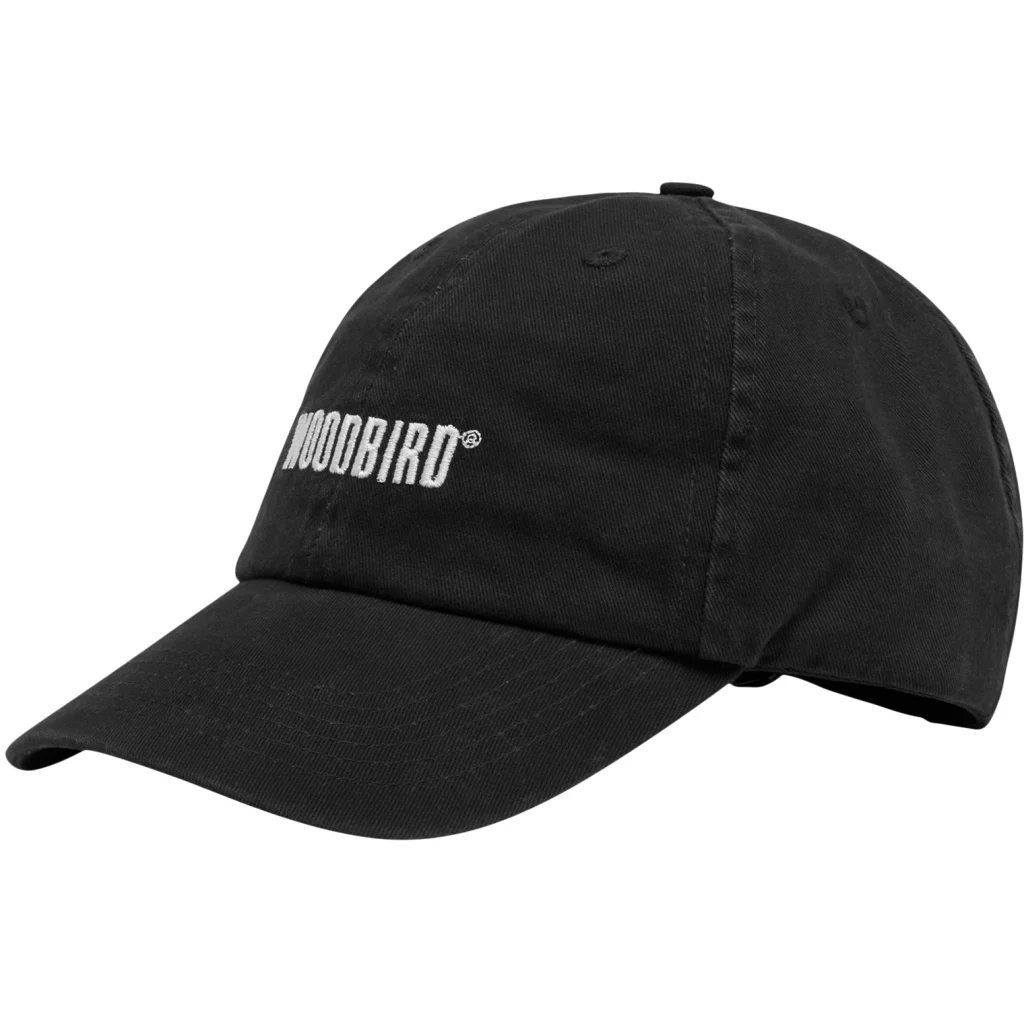 Afbeelding van Woodbird Core twill cap 2336-013 black white