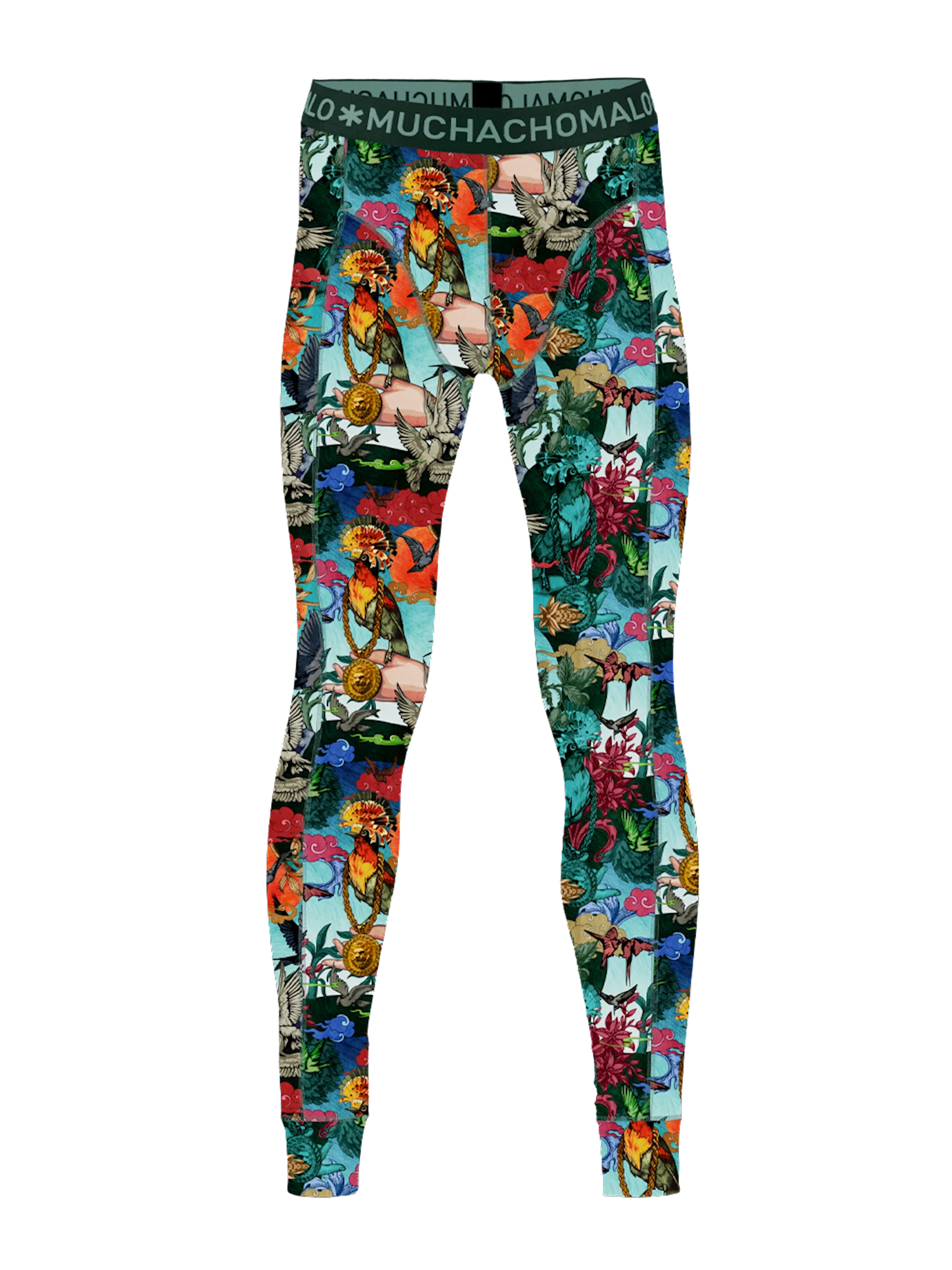 Muchachomalo Jongens 1-pack long john birdcat
