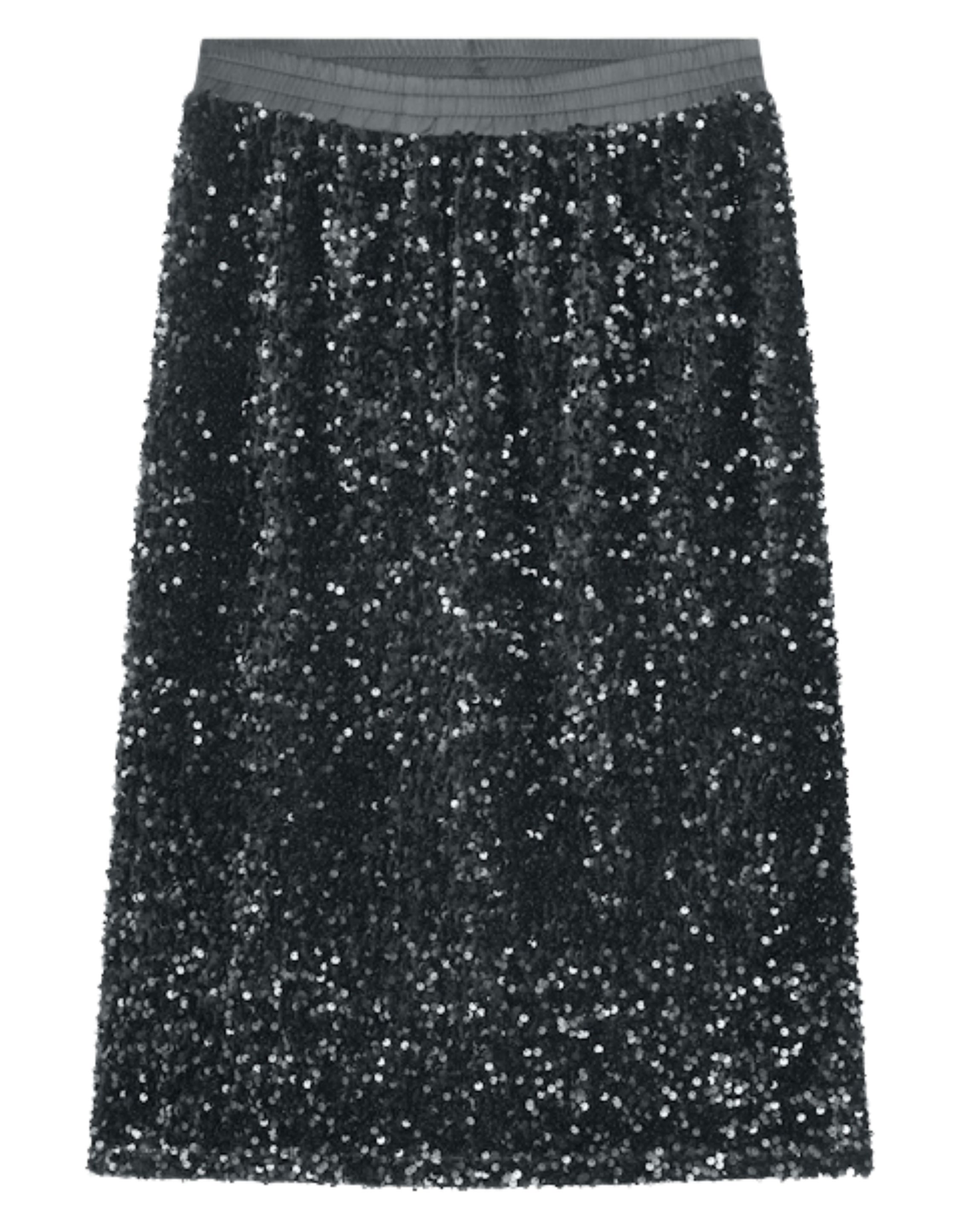 Summum Rok sequins velour pantalons 6s1310-119