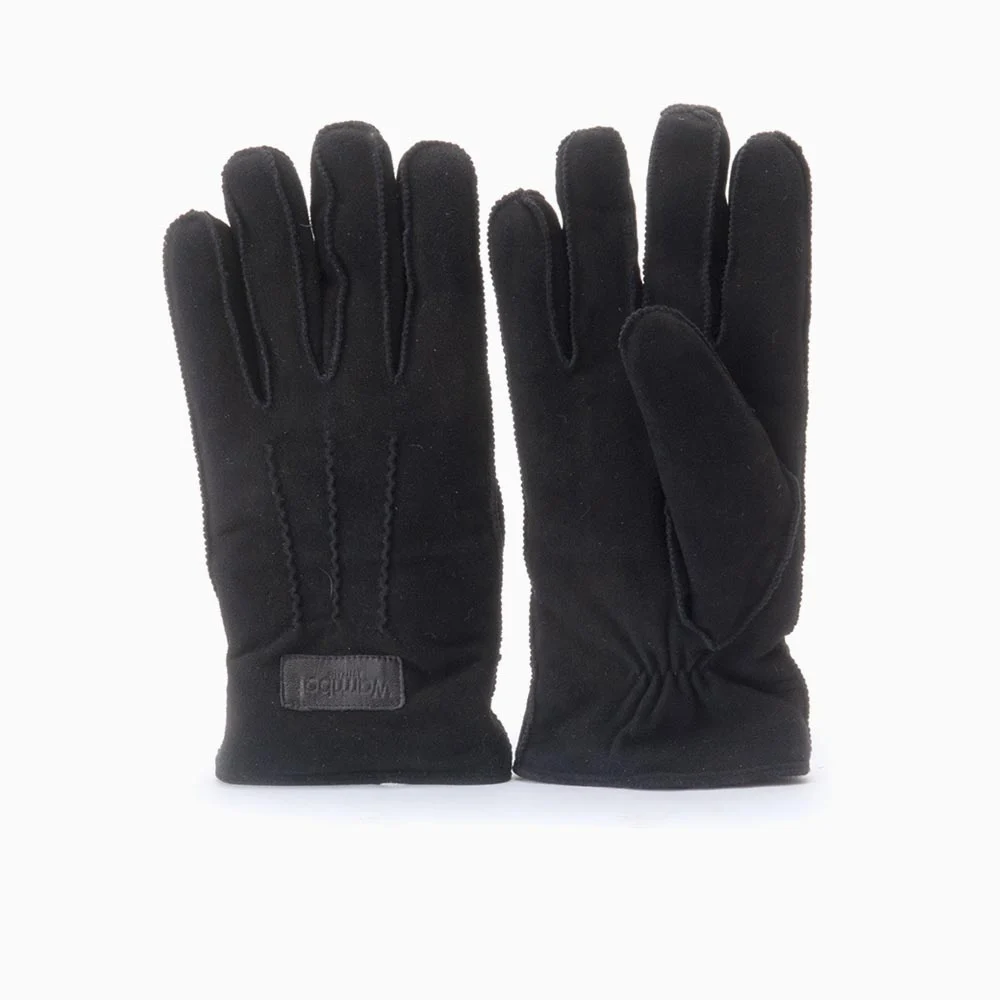 Warmbat Gloves men glo 4090 goat suede 99 black