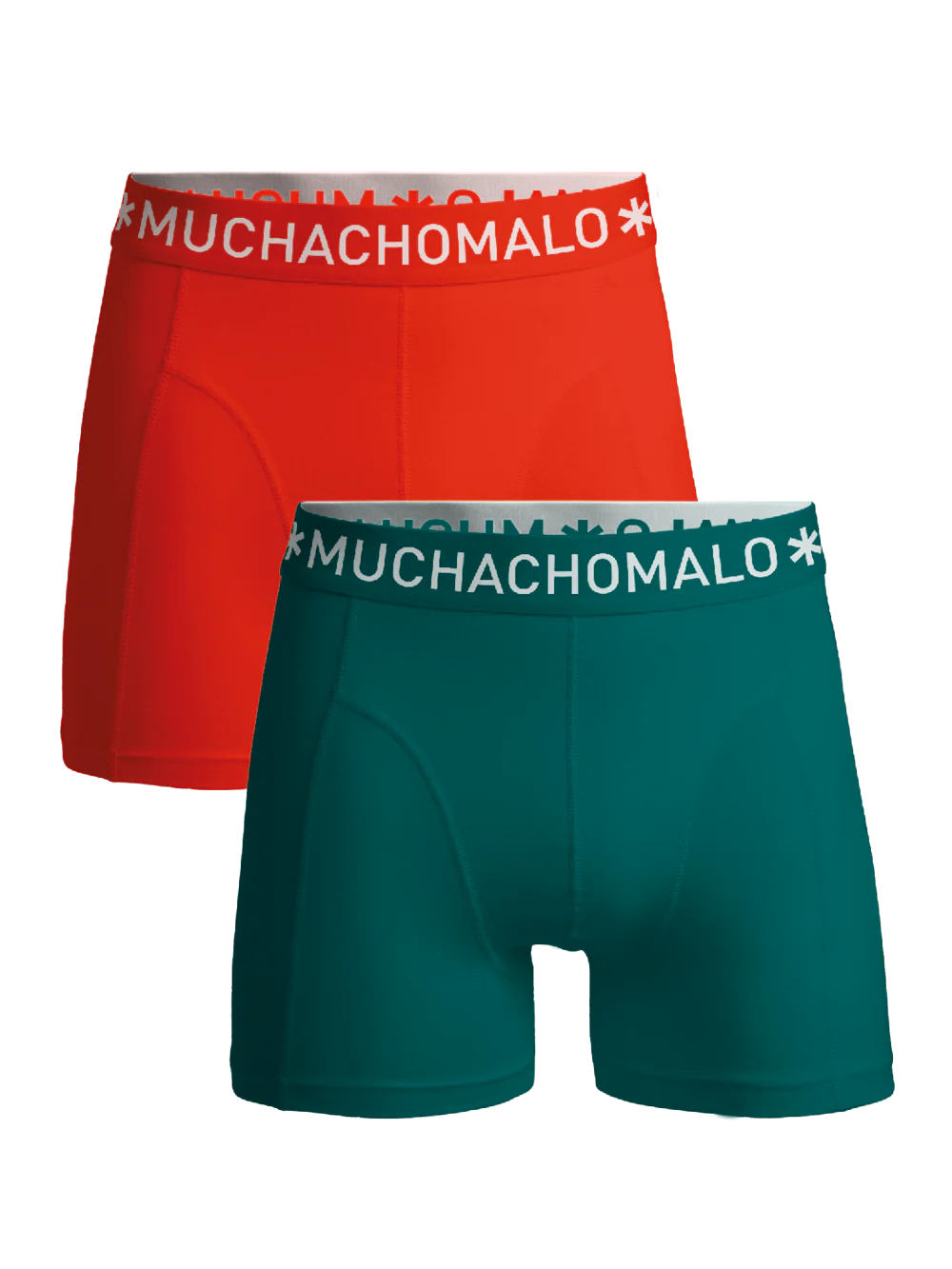 Muchachomalo Heren 2-pack boxershorts effen