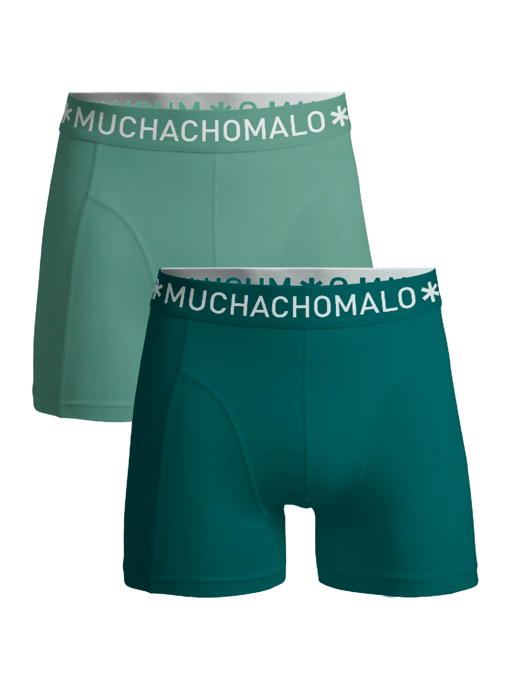 Muchachomalo Jongens 2-pack boxershorts effen